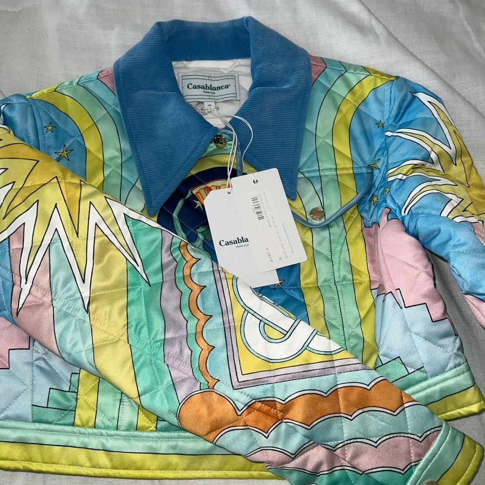 Casa Blanca crop jacket